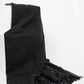 Charcoal Icelandic Wool Throw - Black Sheep (White Light)