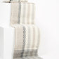 Tartan Pattern Icelandic Wool Throw - Black Sheep (White Light)