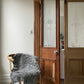 Grey Short Wool Gotland Sheepskin