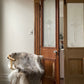 Light Sami Reindeer Hide - Black Sheep (White Light)