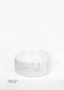 Bianco Carrara Marble Deep Dish - Black Sheep (White Light)