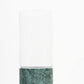 Empress Green Marble and Glass Vase - Black Sheep (White Light)