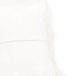 Square White Icelandic Sheepskin Pillow Cover - Black Sheep (White Light)