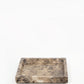 Dark Emperador Marble Square Tray - Black Sheep (White Light)