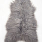 Silver Icelandic Sheepskin - Black Sheep (White Light)