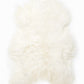 White Icelandic Sheepskin - Black Sheep (White Light)