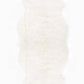 Shorn Double White Icelandic Sheepskin - Black Sheep (White Light)