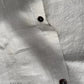 Lavender Grey Italian Linen Duvet Set - Black Sheep (White Light)